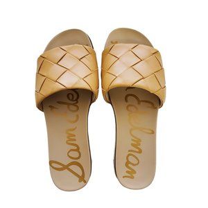 Sam Edelman Woven Sports Slides Sandals Size 8